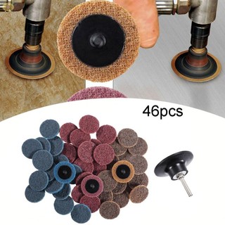 【VARSTR】46PCS Sanding Disc 2 Inch Rust&Paint Removal Discs with 1/4 Inch Holder