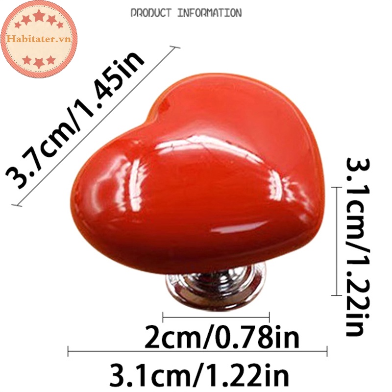 Tater Công Tắc Nhấn Nút Bồn Cầu Dạng Nhấn Hình Trái Tim Trang Trí Phòng Tắm Nút Nhấn Nước Tại Nhà vn