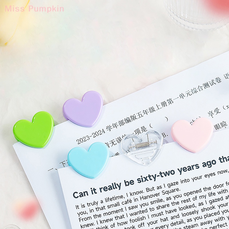 Kẹp Giấy Thử Nghiệm Hình Trái Tim mini