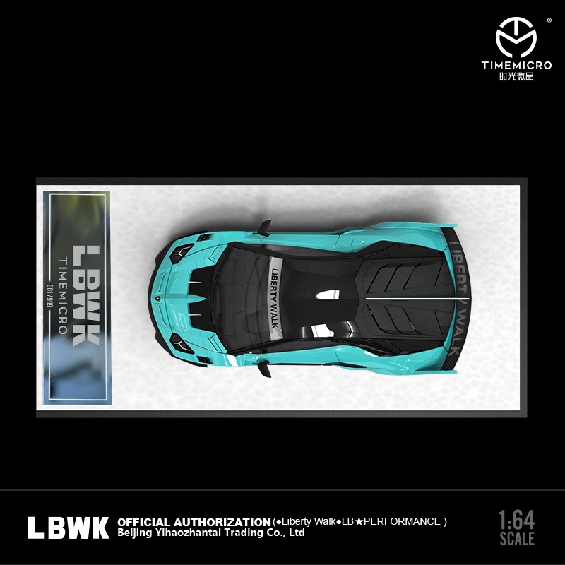 Timemicro Mô Hình Xe Hơi lamborghini lp700 gtevo lbwk tiffany Tỉ Lệ 1: 64