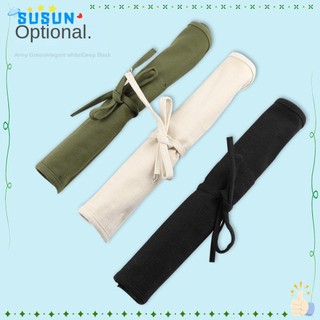 Susun túi cuộn đựng cọ vẽ tranh sơn dầu màu nước nóng ​túi rút dây đựng đồ tiện lợi