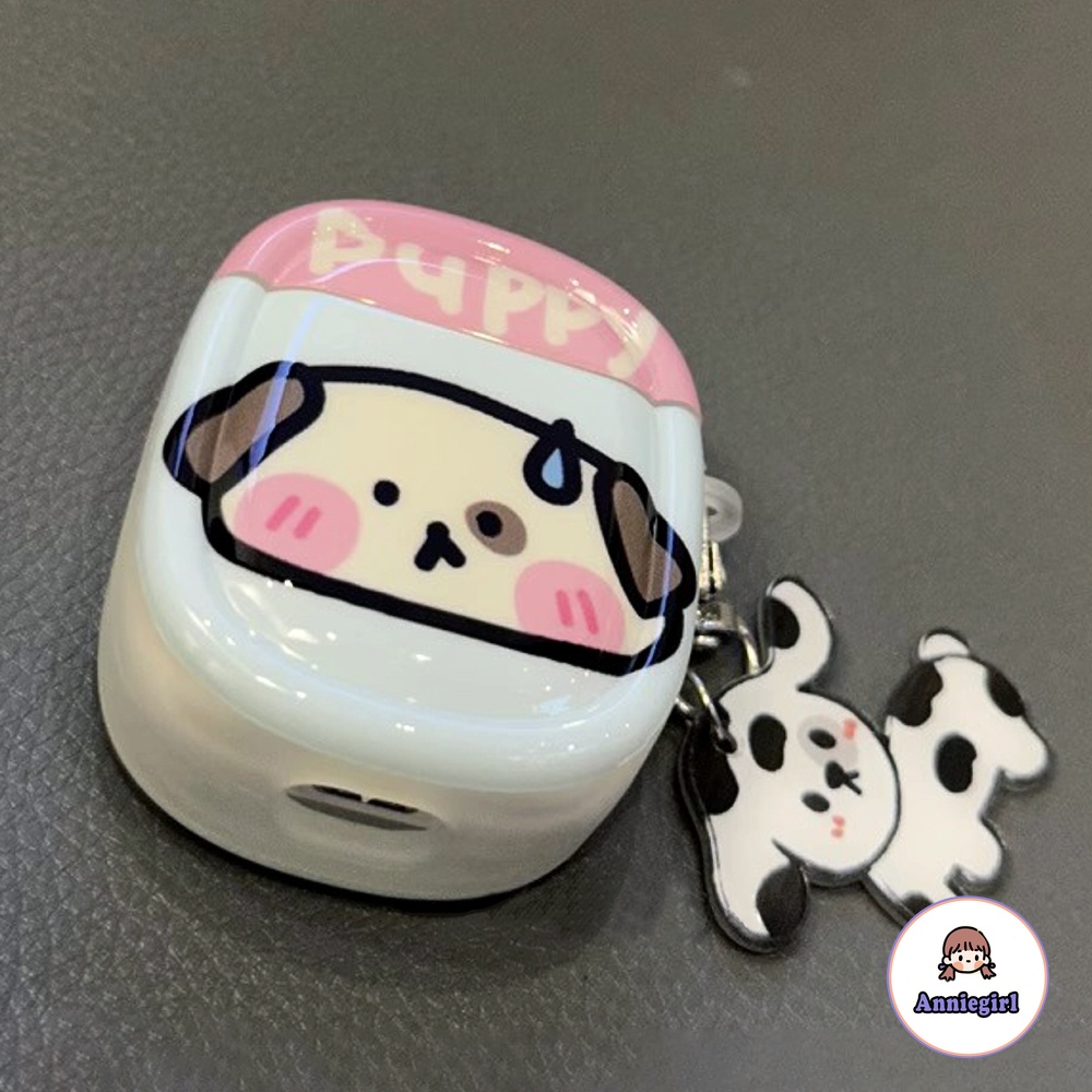 Hoạt Hình Vỏ Bảo Vệ Hộp Sạc Tai Nghe airpods pro 2 3 3 pro 2 1 Hình Chú Chó doggy Dễ Thương Kèm Móc Khóa Tiện Dụng