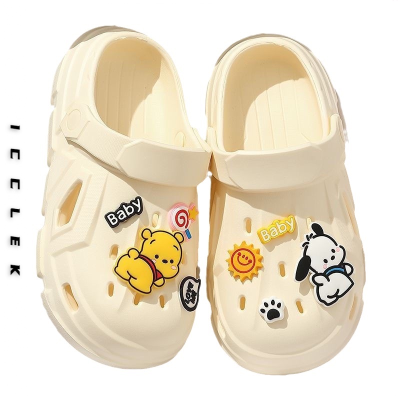 ICCLEK dép cross sandal nữ dép đi biển dép đế cao Thoải Mái Xinh Xắn  FDL2390QV4 37Z230911