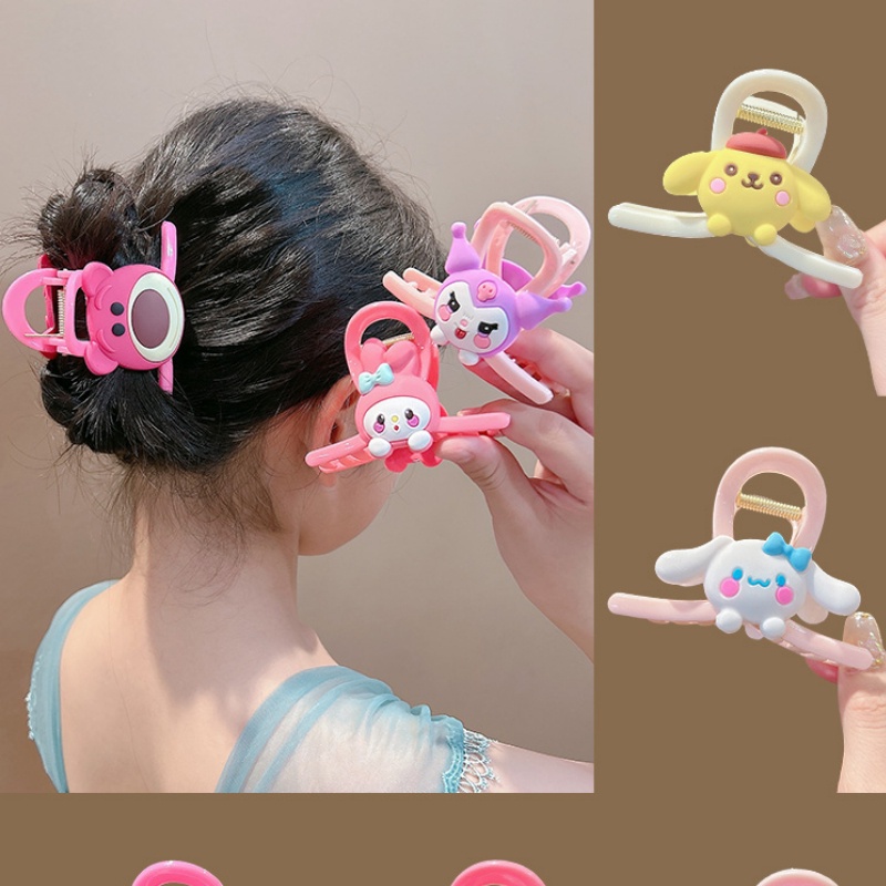 Kẹp Tóc Hoạt Hình Phong Cách Hàn Quốc Cho Bé Gái