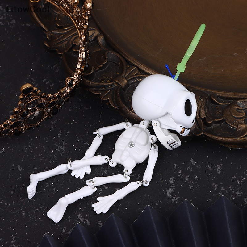 Fcvn Bộ Xương Kéo Dây Đồ Chơi Mô Hình Tiệc halloween Cho Trẻ Em qdd