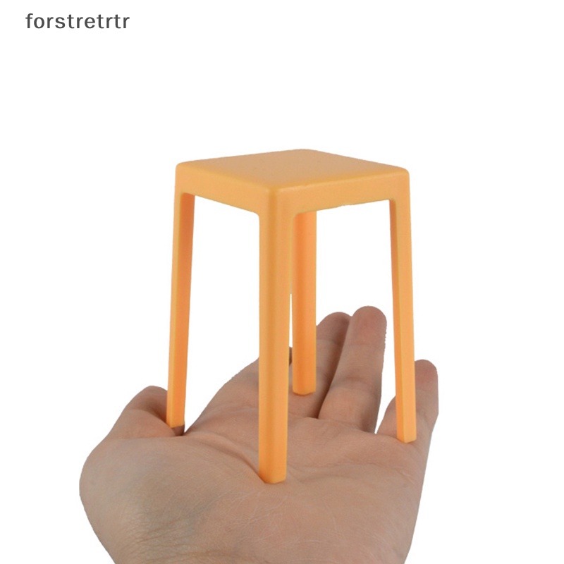 1 Cặp Ghế Trang Trí Nhà Búp Bê Tỉ Lệ 1: 6