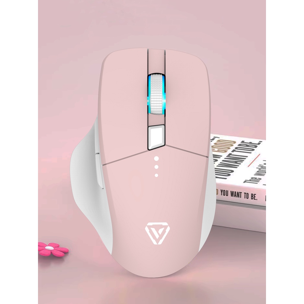 Chuột Không Dây Wireless Baterai 1600DPI Light P6