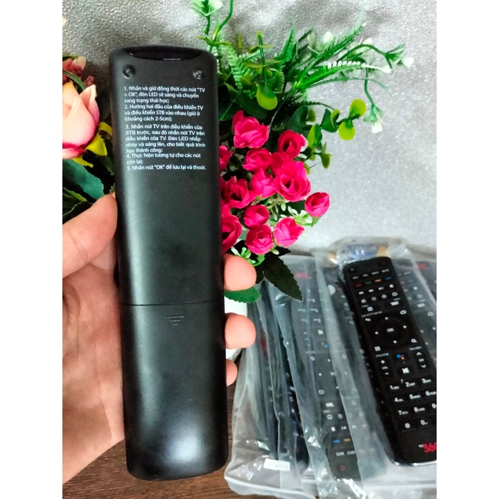 Điều Khiển đầu thu truyền hình Viettel 360 TV Micro Giọng nói chính hãng mẫu mới