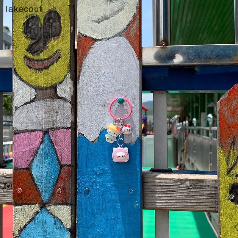 SANRIO Móc Khóa Hình Nhân Vật Hoạt Hình Dễ Thương