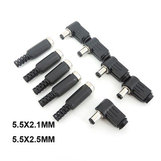 Đầu nối nguồn dc đực cái 5.5mm 2.5mm 5521