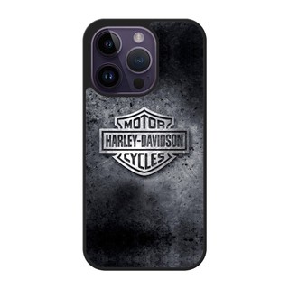 Ốp điện thoại di động bằng kính TPU Harley Davidson IPhone XR XS 16 13 14 15 Pro MAX Plus