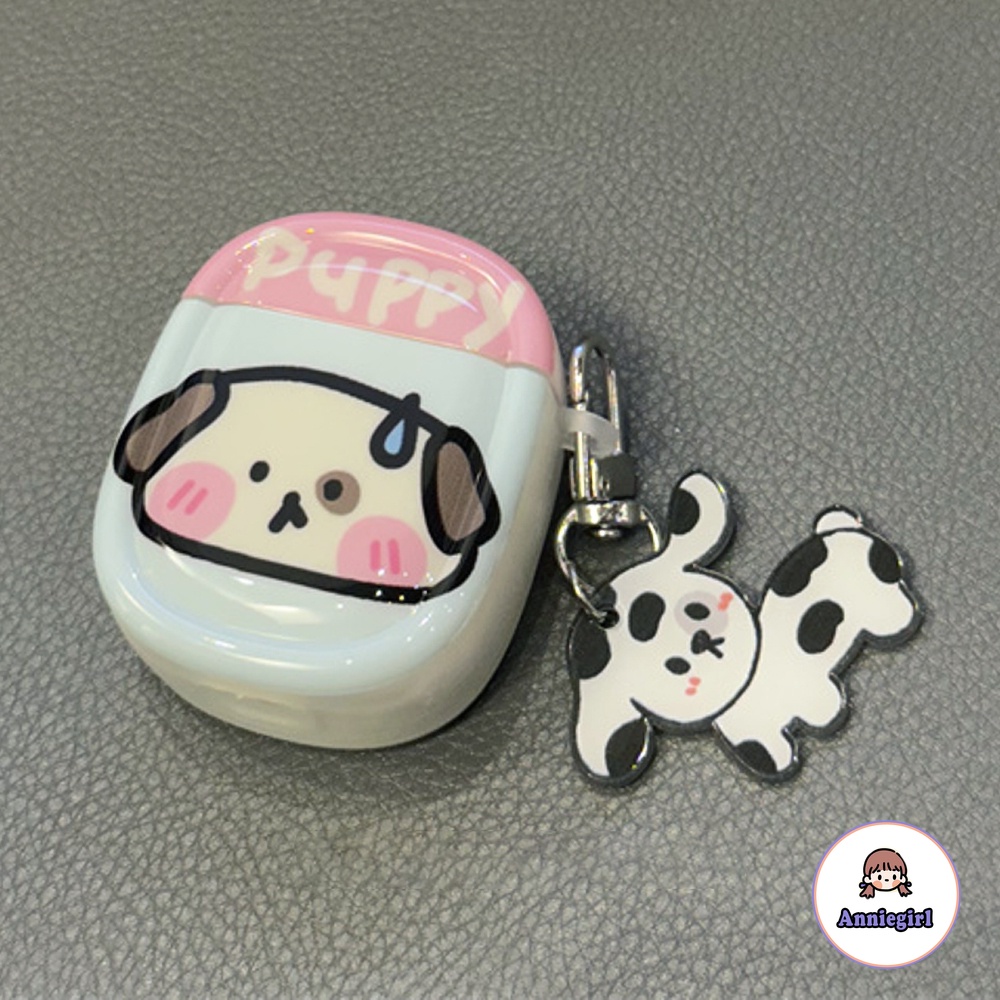Hoạt Hình Vỏ Bảo Vệ Hộp Sạc Tai Nghe airpods pro 2 3 3 pro 2 1 Hình Chú Chó doggy Dễ Thương Kèm Móc Khóa Tiện Dụng