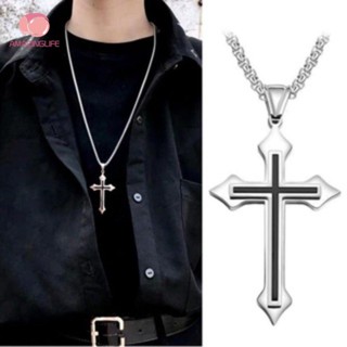 Vòng cổ Mặt Chữ Thập Phong Cách retro Đơn Giản 1 Cái