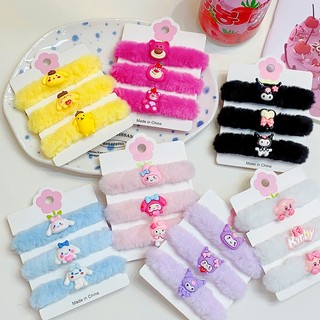Set 3 Dây Cột Tóc Nhiều Kiểu Dáng Dễ Thương Cho Nữ