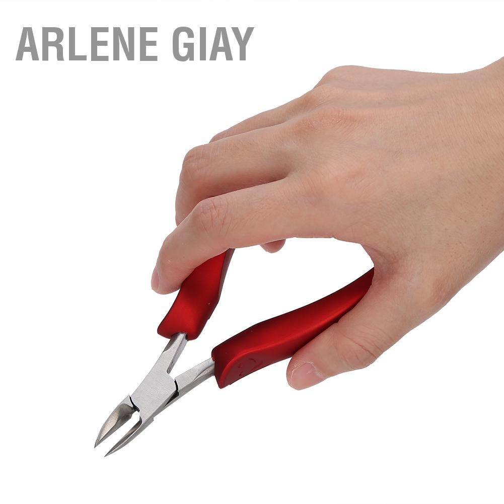 Arlene Giay Máy cắt móng chân bằng thép không gỉ Loại bỏ da chết Kềm