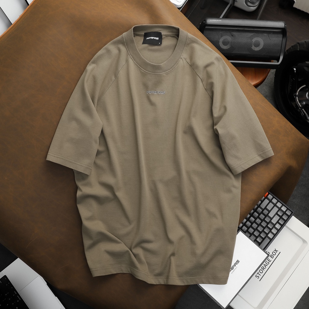 Áo Thun Ngắn Nam Vivu Chất Cotton Dày Dặn Form Over FAPAS