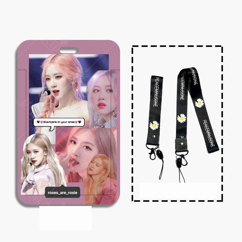 Bộ Thẻ Hình Nhóm Nhạc blackpink jisoo lisa