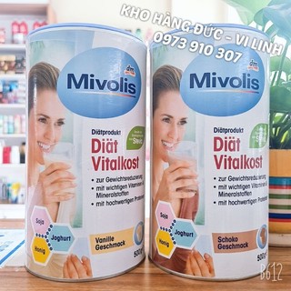 Sữa bột ăn kiêng giảm cân của Mivolis, hàng nội địa Đức