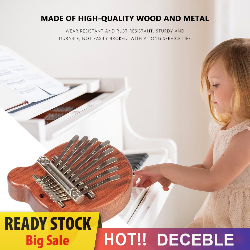 Đàn kalimba mini 8 Phím Bằng Gỗ / Kim Loại / Gỗ Đeo Ngón Tay