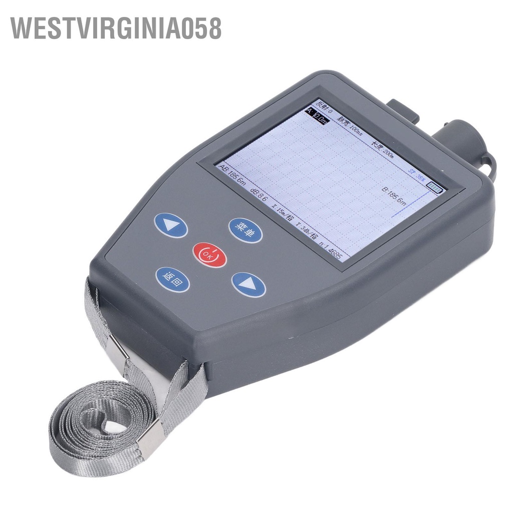 Có thể bán buôn Máy đo phản xạ miền thời gian quang OTDR 4 trong 1 sợi điện VFL Westvirginia058 Hàng giao ngay