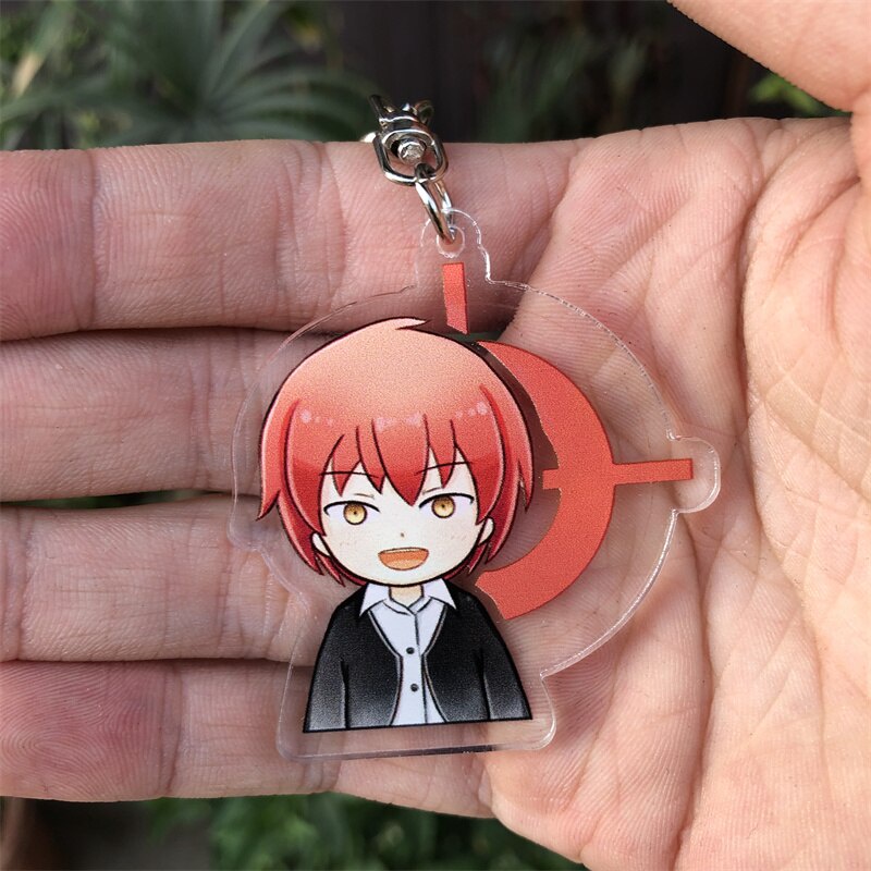 Móc khoá Anime Manga Lớp học ám sát Assassination Classroom Korosensei Tadaomi Karasuma Phụ Kiện Trang Trí Túi xách Balo