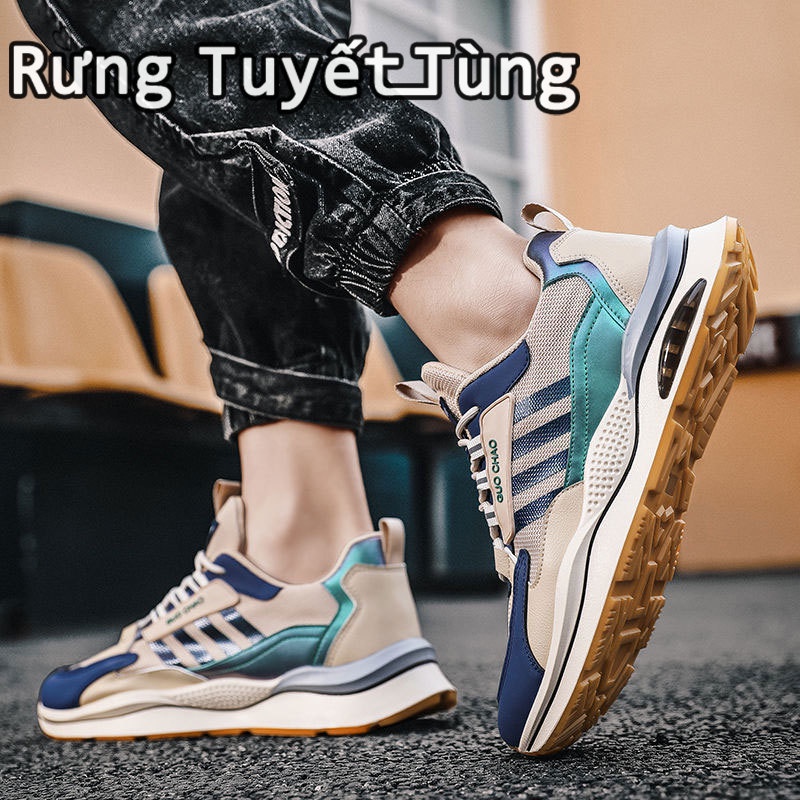 Rừng Tuyết Tùng☘Giày Thể Thao Đế Dày Nâng Chiều Cao Thời Trang Mới Mẻ Thoáng Khí Cho NamlimaxGiày nam Thể thao Thư giãn Thời trang