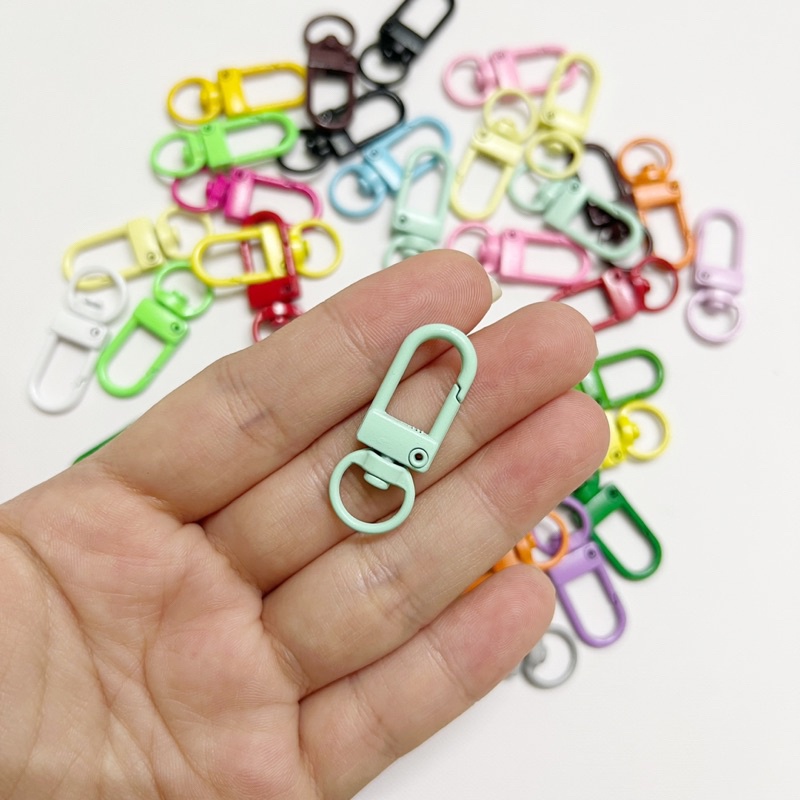 Set 3 cái móc khoá càng tôm 12x33mm