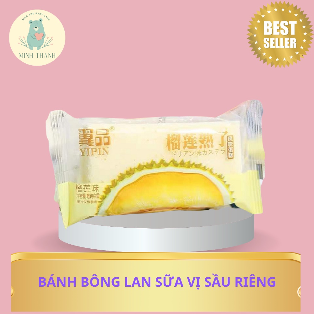 Bánh hấp Bông Lan Yipin  Đài Loan vị sầu riêng