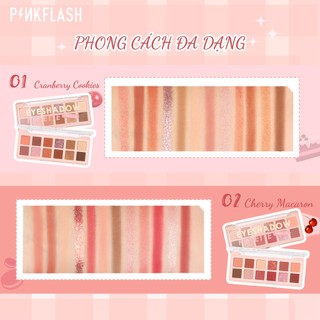Bảng phấn mắt 12 màu PINKFLASH PinkDessert