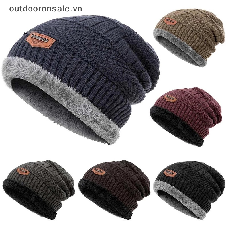 Mũ Len Dày Giữ Ấm Mùa Đông Thời Trang unisex