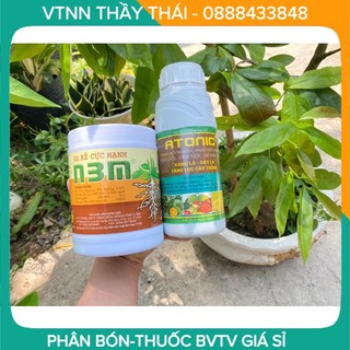 Combo n3m 500g + atonic 500ml , siêu ra rễ, đ.â.m chồi, xanh dày lá