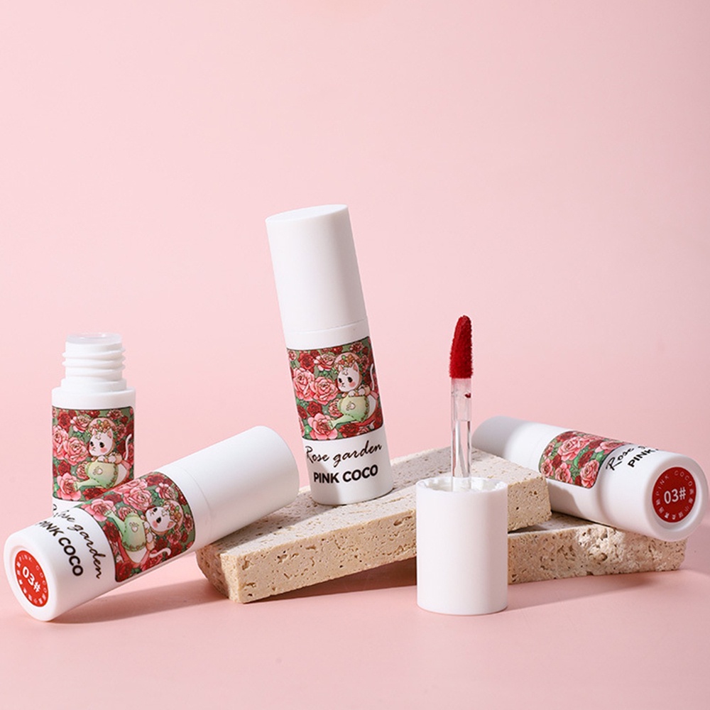 Pink Coco Son Kem Màu Lì Mềm Mịn Làm Trắng Môi