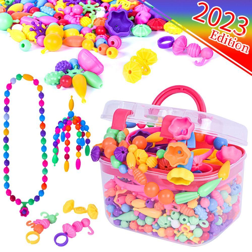 Maurice Bộ 200 Hạt Xếp Hình Công Chúa pop Hạt pop diy Nhiều Màu Sắc