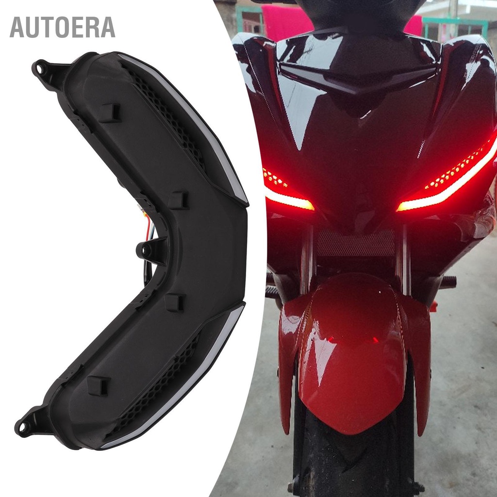 AutoERA Đèn pha xe máy LED chạy ban ngày với đèn báo rẽ cho động cơ Y15ZR V1 V2