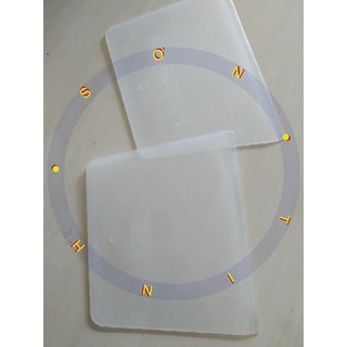 Dao trét nhựa 16cm, 18cm miếng trét bột nhựa nhỏ, miếng chét keo chà ron, matit vàng