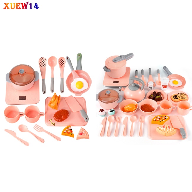 Bộ 20 / 40 Đồ Chơi Nhà Bếp Có Nhạc Và Đèn Cho Bé