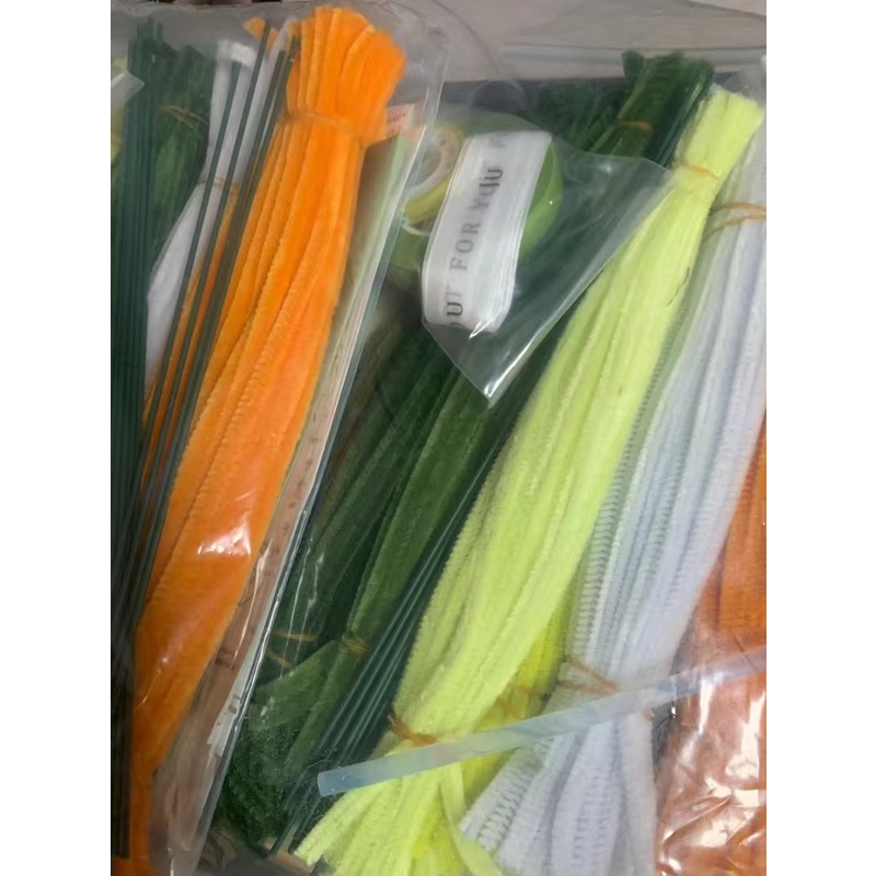 Set kẽm nhung làm hoa hướng dương/quà tặng cô giáo