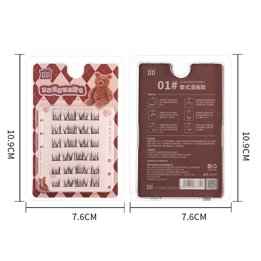 Lông Mi Giả Đuôi Cá Tự Nhiên Dành Cho Người Mới Bắt Đầu