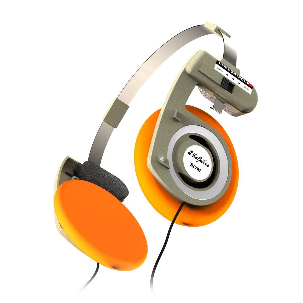 Whatplus Tai Nghe bluetooth Không Dây Phong Cách retro Nhật Bản