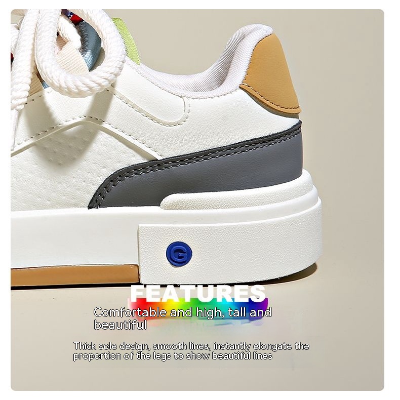 Giày Thể Thao Mũi Tròn Đế Dày Phong Cách Nhật Bản Thời Trang Mùa Thu Hàng Mới 2023
