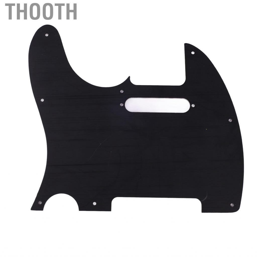 Thooth Guitar Pickguard Thay thế vết xước điện cho Telecaster HR6