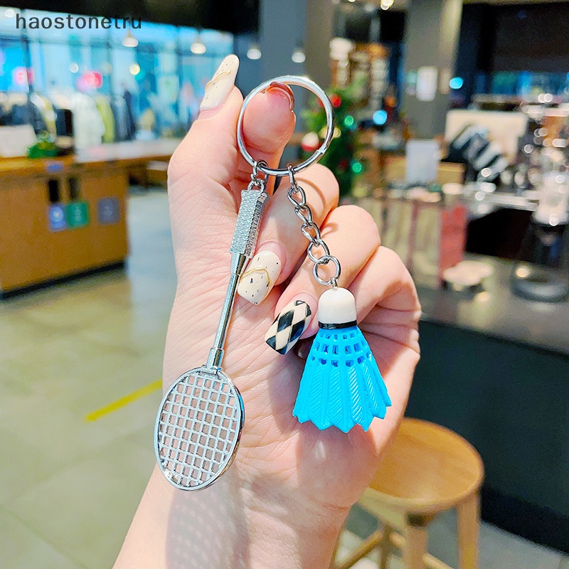 Ru Móc Khóa Kim Loại Thiết Kế Mới Hình Quả Cầu Lông Làm Quà Tặng enthusiasts n