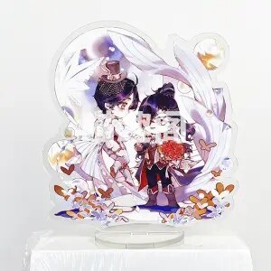 Mô hình Standee Thiên quan tứ phúc Heaven Official’s Blessing Hoa Thành Tạ Liên ver Thêm cánh và đuôi Phụ Kiện Trang Trí