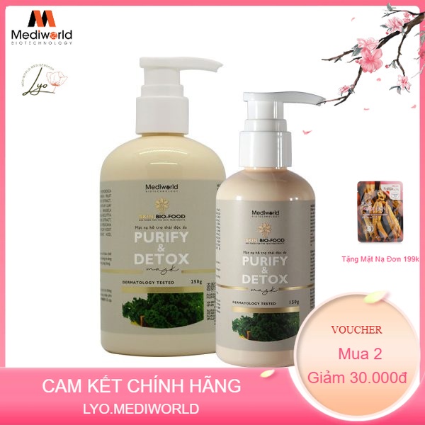 Mặt nạ thải độc bio Purify & Detox Mask Mediworld - LYO.SHOP