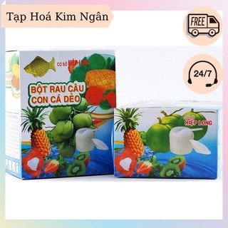Hộp 12 Gói Bột Rau Câu Con Cá Dẻo 12g [THKN77]