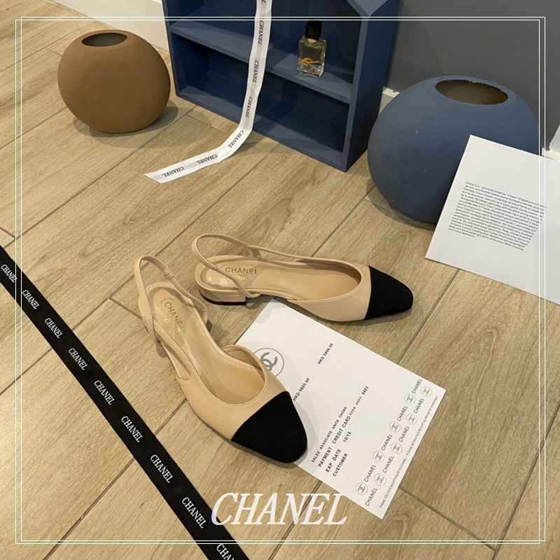 Giày Cao Gót 1cm / 6.5cm Đế Dày Thời Trang Cho Nữ