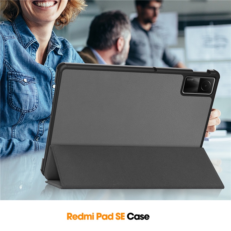 Bao Da Nắp Gập Từ Tính Thông Minh Sang Trọng Cho xiaomi redmi pad se case 11 inch 2023 redmi red mi pad se