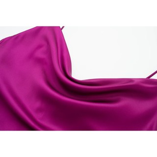 Bán Buôn Thời Trang Váy Lụa satin Lưng Cao 948078