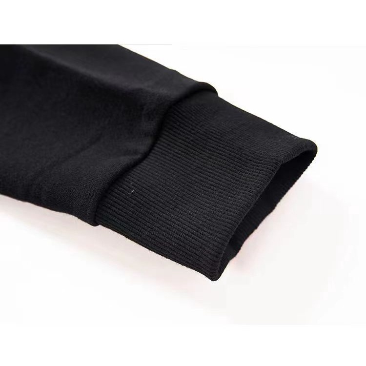 Áo Sweatshirts Mỏng Tay Dài Dáng Rộng In Hình Cho Nữ