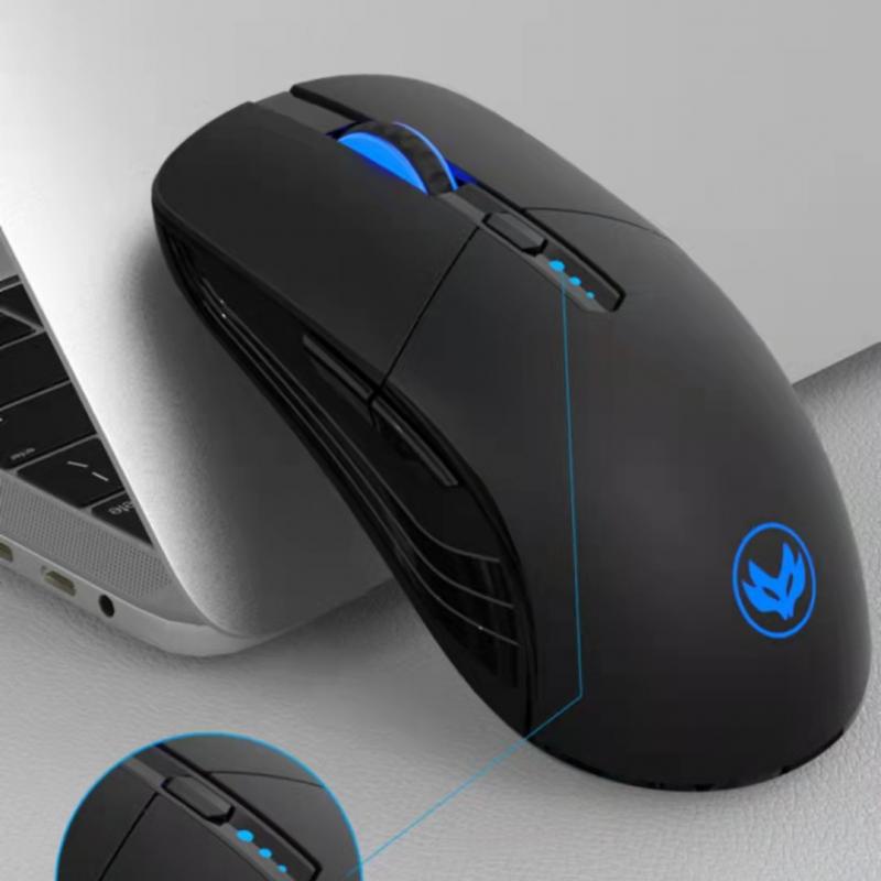 Im Lặng Chuột Không Dây Hai Chế Độ bluetooth Cho laptop Máy Tính